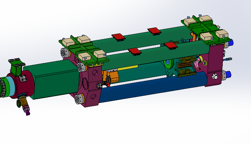 大型壓力機3D數(shù)模圖紙