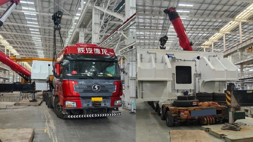 中際國邦大件：克服寒潮風(fēng)雪，確保壓力機(jī)設(shè)備順利發(fā)運(yùn)，彰顯企業(yè)擔(dān)當(dāng)！